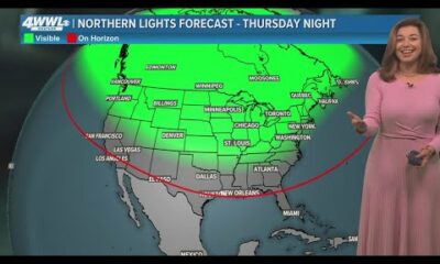 Thursday 5PM Weather Update: Northern Lights could cap stellar week with cold front on the way