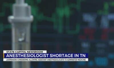 Anesthesiologist shortage in Tennessee