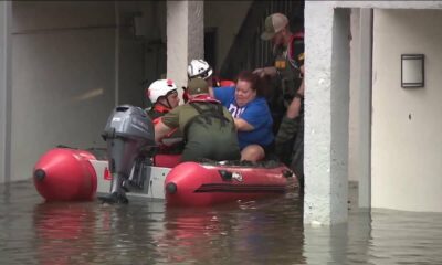 Residents trapped in apartments rescued