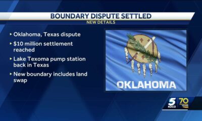 $10 million settlement reached in Oklahoma-Texas boundary dispute