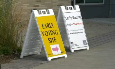 NC voter registration deadline Friday, early voting begins next week