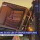 Semi hauling 30K pounds of grapes overturns in Humphreys County