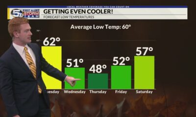 Cool Overnight and a Sunny Sunday, Even Cooler Air on the Way: Saturday Evening Forecast 10/12/2024