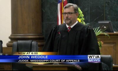 Weddle takes oath of office as new Mississippi Court of Appeals judge