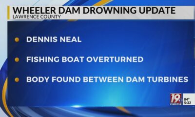 Wheeler Dam Drowning Update | October 13, 2024 | WHNT News 19 Sunday Evening