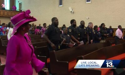 “Worship in Blue” service held at Birmingham church