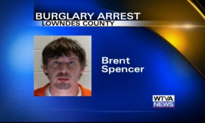 Man arrested after string of burglaries in Lowndes County