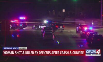 Woman shot & killed by officers after crash & gunfire