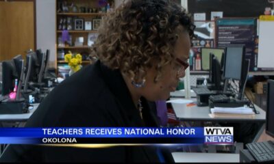 Okolona teacher receives national award