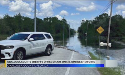 Okaloosa County Sheriff's Office speaks on Milton relief efforts