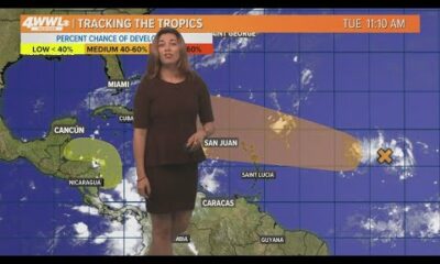 Tuesday Noon Tropical Update: One spot in Atlantic could develop