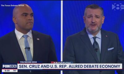 Collin Allred, Ted Cruz on  the economy, January 6 in U.S. Senate debate