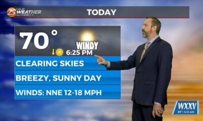 10/16 Ryan's "Windy & Cool" Wednesday Morning Forecast