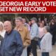 Georgia breaks early voting record on first day | FOX 5 News