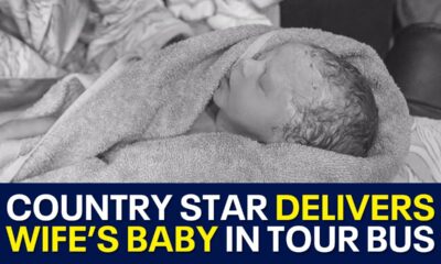 Country star helps deliver wife's baby in tour bus during concert