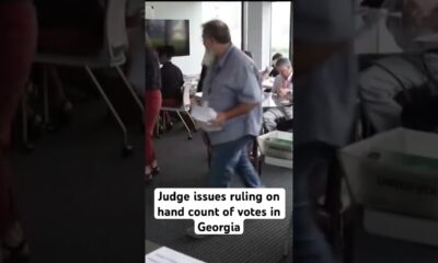 Judge issues ruling on hand count of votes in Georgia