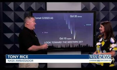 As skies clear, look west for Comet A3