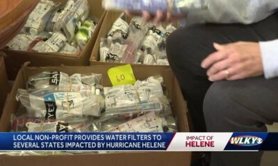 Louisville nonprofit sending water filters to states impacted by Hurricane Helene