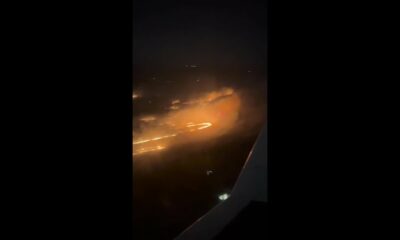 VIDEO: Flight over Fort Chaffee fire