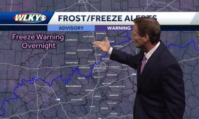 Freeze warning overnight