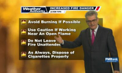 John provides safety tips amid increased fire danger