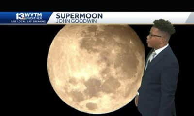 The Hunter Supermoon shines bright across Alabama, as cooler air settles across the state before …