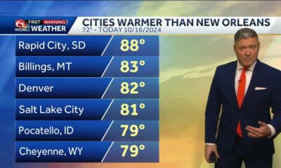 Coldest morning since March 29th then warmer days ahead