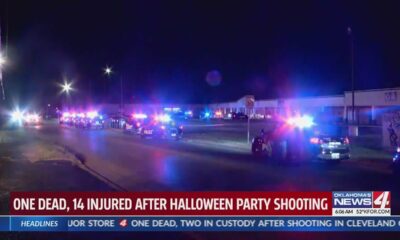 One dead, 14 injured after Halloween party shooting