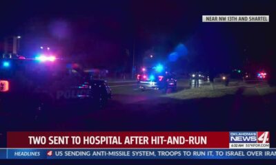 Two injured in hit-and-run in NW Oklahoma City