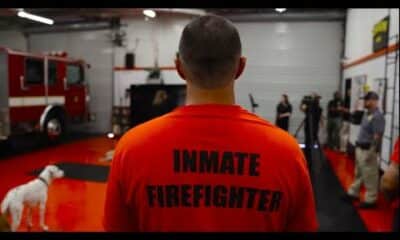 In a quarter of Georgia counties, trained prison inmates are firefighters on the job