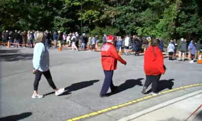 Huge turnout seen on first day of early voting in NC