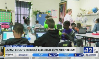 Lamar County schools celebrate low absenteeism