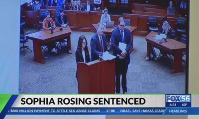 Former UK student Sophia Rosing sentenced to 1 year in prison