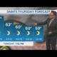 Thursday 5PM First Weather: Perfect conditions for Saints-Broncos gameday