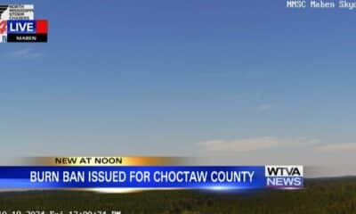 Choctaw County issues burn ban, also includes Ackerman