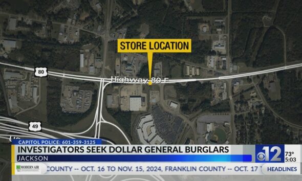 Capitol police search for suspects in Dollar General burglary