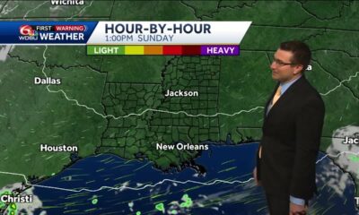 Sunny, mild, and dry. Tracking tropics