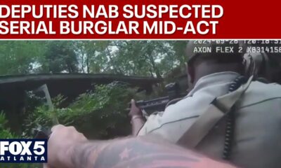 Suspect burglar caught in the act | FOX 5 News