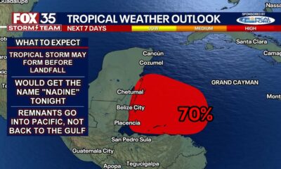 Potential Tropical Cyclone 15 forms in Caribbean near Yucatán Peninsula; could become future 'Nadine