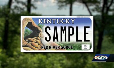 Special Red River Gorge license plates to benefit hiker rescues