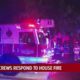 Oklahoma City firefighters knock down house fire