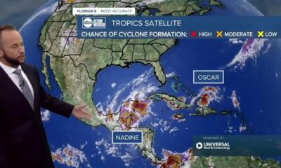 Two named storms in the Atlantic do not seem to pose a risk to Florida