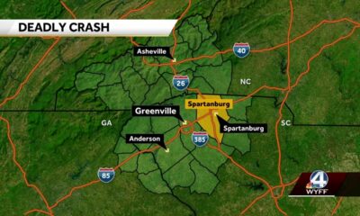 Coroner responding to crash in Spartanburg County