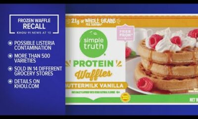 Recall issued on frozen waffles commonly sold at major retailers