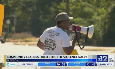 Community leaders hold Stop the Violence rally in Jackson