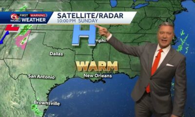 Tracking Oscar and another warm, dry week ahead