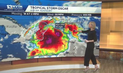 Tracking the Tropics: Tropical Storm Oscar barely moving