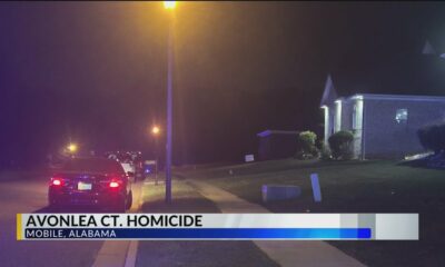 Homicide in Mobile Sunday night