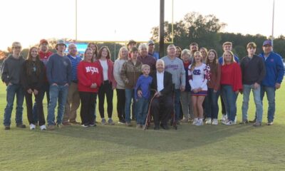 Neshoba Central unveils its restored rocket and honors Mr. Prentice Copeland