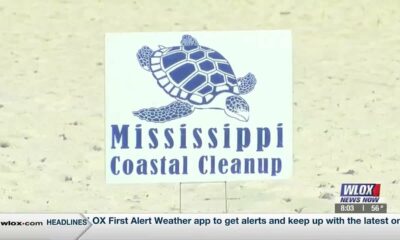 Volunteers gather for Annual Mississippi Coastal Cleanup to remove trash from beaches